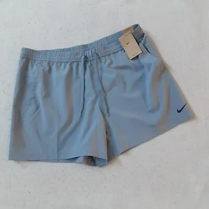 Nike Form Shorts Mens XXL Gray Training Unlined Dri Fit 5" Inseam New - Picture 1 of 7