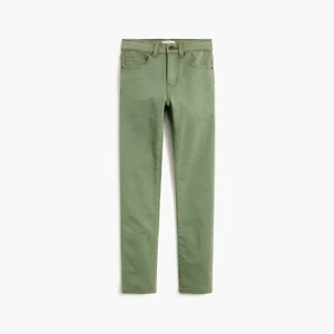 Boy's J Crew Slim Fit Garment Dyed Twill Pant in Wheathered Olive Size 16 ~ NEW - Picture 1 of 7