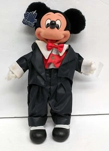 Vintage Applause Mickey Mouse Plush Tux Stuffed Animal - Picture 1 of 7