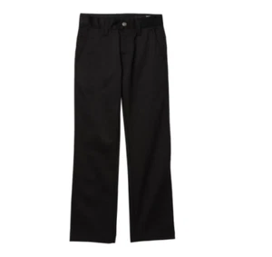 VOLCOM Vmonty Rigid Pant(Big Boys) Youth Solid Black Size 23 US (10Slim) 00659 - Picture 1 of 2