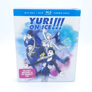 Yuri on ICE: The Complete Series - Blu-Ray + DVD Combo Pack - New Sealed - Picture 1 of 7