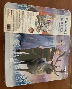 Disney Frozen II Anna Jumbo Art Set Schreibwaren 200 Teile Blechdose Neu Versiegelt - Bild 1 von 4