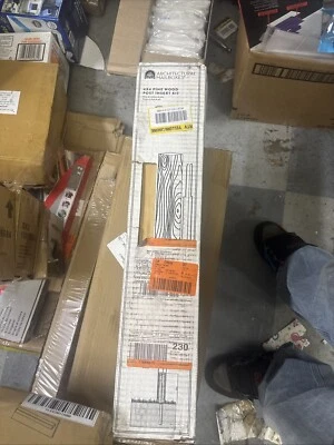 Kit de anclaje de postes de buzones arquitectónicos herrajes de instalación de madera en el suelo Foto 1 de 2