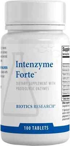 Biotics Research Intenzyme Forte 100 comprimidos exp. 05/2027 - Imagen 1 de 1