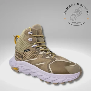 Hoka Womens One Anacapa Mid Gore-Tex GTX Hiking Dune Lilac Sz 8.5B 1119372/DLMR - Picture 1 of 7