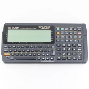 Sharp PC-G850 C-Language Pocket Computer funktionstüchtig getestet PokeCon aus Japan - Bild 1 von 10