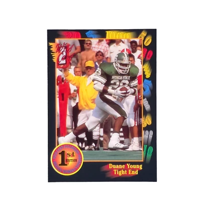 1991 Wild Card Draft - #125 Duane Young (RC) - Image 1 of 2