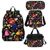 My Hero Academia Anime Boys School Backpack Insualted Lunch Bag Pencil Case Lot