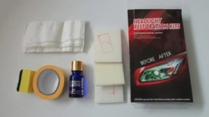 Kit de reparación de faros de coche juego de pulido faros arañazos - Imagen 1 de 1