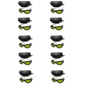 10pcs 200nm-2000nm IPL CE OD5+ CE UV400 Laser Protection Goggles Safety Glasses - Picture 1 of 6