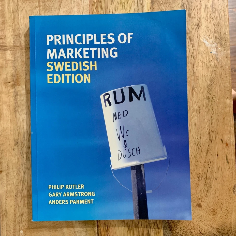 RARE Principles of Marketing Swedish Edition by Dr Anders Parment 2011-09-07 ENG - Image 1 of 4
