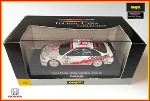 ONYX XT041 - HONDA ACCORD BTCC 1996 David Leslie - 1/43 Touring Cars Collection - Imagen 1 de 13