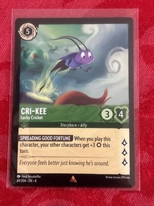 Disney Lorcana: Ursulas Rückkehr - Cri-Kee Lucky Cricket - RAR - 69/204 - Bild 1 von 7