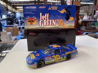 Jeff Green #30 AOL/Looney Tunes 2001 Monte Carlo escala 1:24 Stock Car Foto 1 de 4