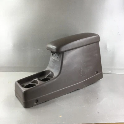 1996 1997 Nissan Pickup D21 Hardbody Truck Center Console Armrest OEM Brown - Image 1 of 4