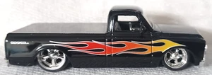 Jada 1/64 1972 Chevrolet Cheyenne Pickup Dub City From 5 Deep Pack Black - Picture 1 of 6