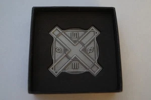 30 seconds to mars metal badge metall logo sign 3d 5cm mint rare selten Echelon - Bild 1 von 3