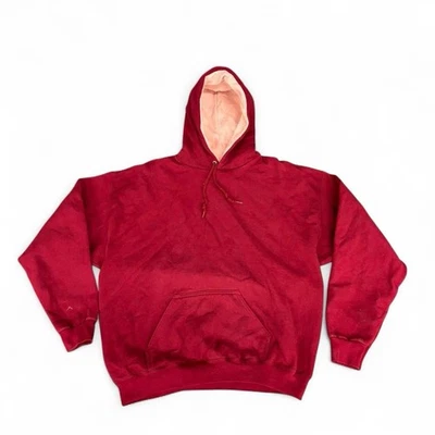 Sudadera con capucha vintage de los 80 Tultex peso atlético hecha en EE. UU. Talla: Grande Hecha en EE. UU. Foto 1 de 4