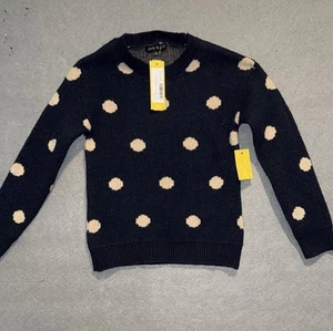 Love Ellie Stitch Fix Rain Polka Dot pullover thick sweater 6 - Picture 1 of 2