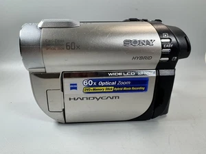 Sony Handycam DCR-DVD650 Camcorder 60x Zoom – Untested, No Charger - Picture 1 of 8