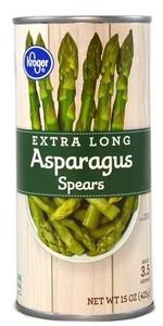 Kroger Extra Long Asparagus Spears 15 oz - Pack of 3 - Picture 1 of 1