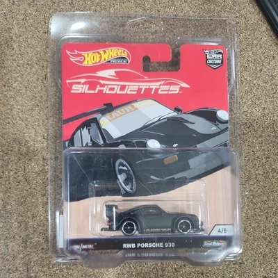Hot Wheels Car Culture Premium Silhouettes RWB PORSCHE 930 w/ Carney protector  - Image 1 of 4
