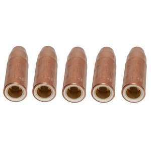 2350 MIG Welding Gas Nozzle 12 Inch Copper Nozzle 5 Pack for Various Models - Picture 1 of 6