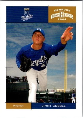 2004 Donruss Team Heroes Baseball - #196 Jimmy Gobble - Image 1 of 2