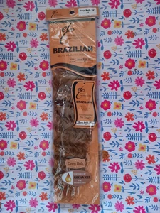 Ei 100% Unprocessed Virgin Brazilian Hair DEEP BULK 18" 27 Colour NEW FREEPOST - Picture 1 of 5