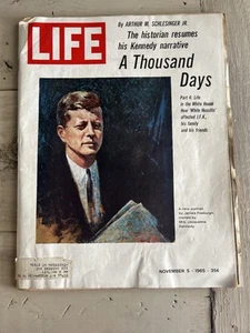 Vintage Life Magazine November 5, 1965 JFK A Thousand Days - Picture 1 of 8
