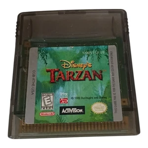 Disney’s Tarzan (Nintendo Game Boy Color) GBC Nur Cartridge Original Getestet. - Bild 1 von 2