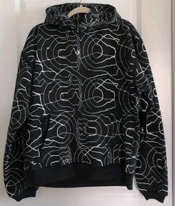 Converse Court Ready Basketball All Over Print Vented Hoodie Mens Size Medium - Picture 1 of 6
