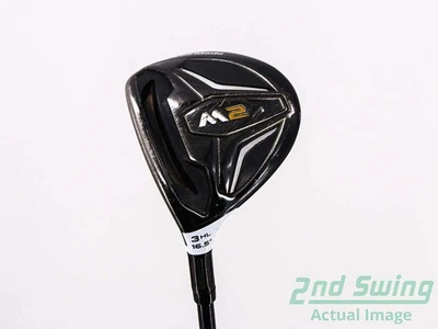 TaylorMade 2016 M2 Fairway Wood 3 Wood HL 16.5° Graphite Regular Left 43.25in - Image 1 of 4