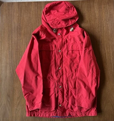 Vintage LL Bean Baxter State 60/40  Parka Jacket Mens Medium Red Made in USA - Image 1 of 3