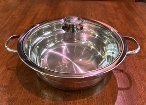 Kirkland Signature Edelstahl Topf mit Deckel/Schüssel Set 5 QT - Bild 1 von 8