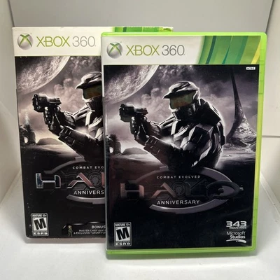 Halo: Combat Evolved Anniversary (Microsoft Xbox 360, 2011) CIB Fast Shipping! - Image 1 of 4