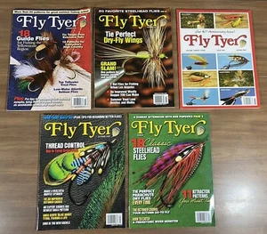 Fly Tyer Magazine Lot Of 5 Issues 2013-2020 VG - Picture 1 of 6