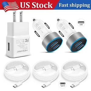 For Motorola Moto G Stylus Play Power 5G 2024 USB C Wall Car Charger Cable White - Picture 1 of 38
