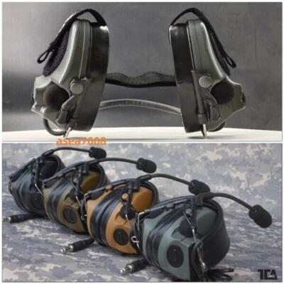 TCA Comtac III AGC Headset C3 Military Headset For PRC 148 152 Radio New - Image 1 of 4