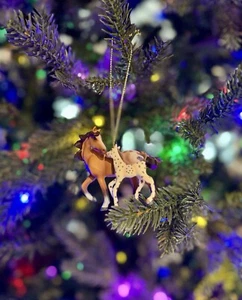 A Star is Born ORNAMENT 2.5" Tall 2015 Trail of Painted Ponies Mare & Foal - Picture 1 of 8
