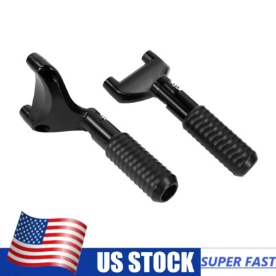 POM estriberas de protección contra choques de pasajeros para Harley Sportster 883 1200 XL 04-13  Foto 1 de 4