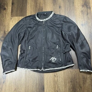 Harley-Davidson Women’s Riding Gear Mesh Jacket Size X-Large Full Zip Black - Picture 1 of 6