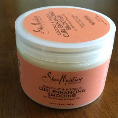 Batido potenciador de rizos de hibisco de coco hidratación de karité-12 oz Foto 1 de 3