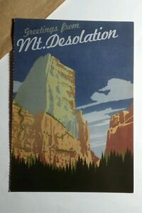 MT DESOLATION GREETINGS FROM SKY FORREST ART MUSIC 4x6 POSTCARD SM POSTER
