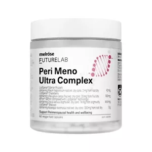 New Melrose FutureLab Peri Meno Ultra Complex 60 Capsules - Picture 1 of 3