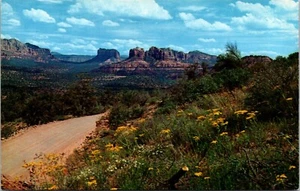 Red Rock Road Oak Creek Canyon Arizona Postcard - Picture 1 of 2