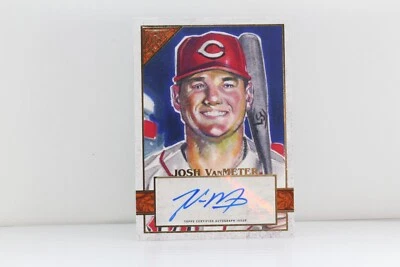 2020 TOPPS GALLERY CINCINNATI REDS /25 AUTO JOSH VANMETER #46 (BS2)  - Image 1 of 2