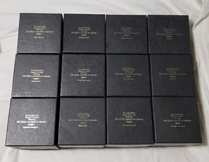 Complete 12-Piece Franklin Mint Cameos in Crystal – All Original Boxes + COAs - Picture 1 of 24