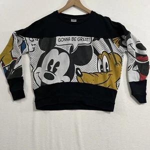 Disney Mickey and Friends Retro Comic Pullover L schwarz - Bild 1 von 11