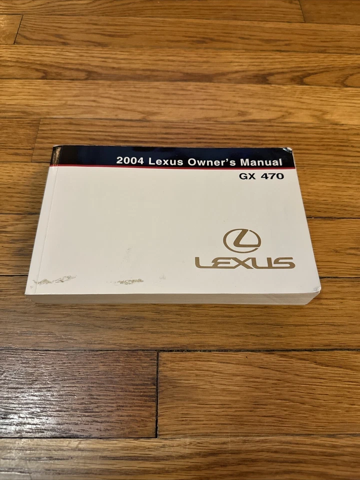 2004 Lexus GX 470 Owners Manual OEM Free Shipping - Image 1 of 1